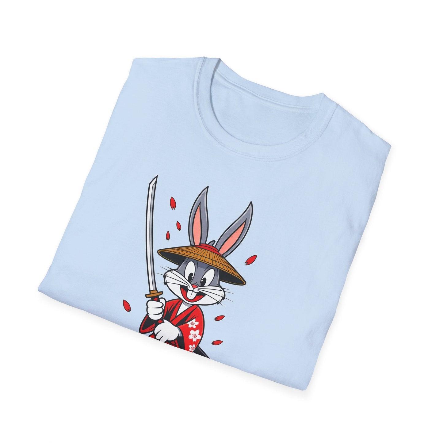 Bugs Bunny Graphic T Shirt Unisex Gildan Softstyle 64000 Cotton Tee Cartoon Animation Design