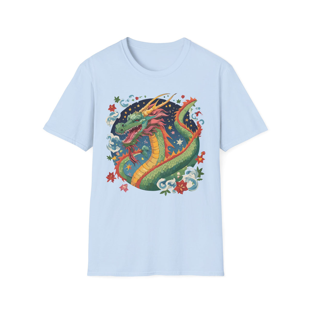 Dragon Graphic Tee Gildan Unisex 100 Cotton Tee Shirt with Animals Design h11