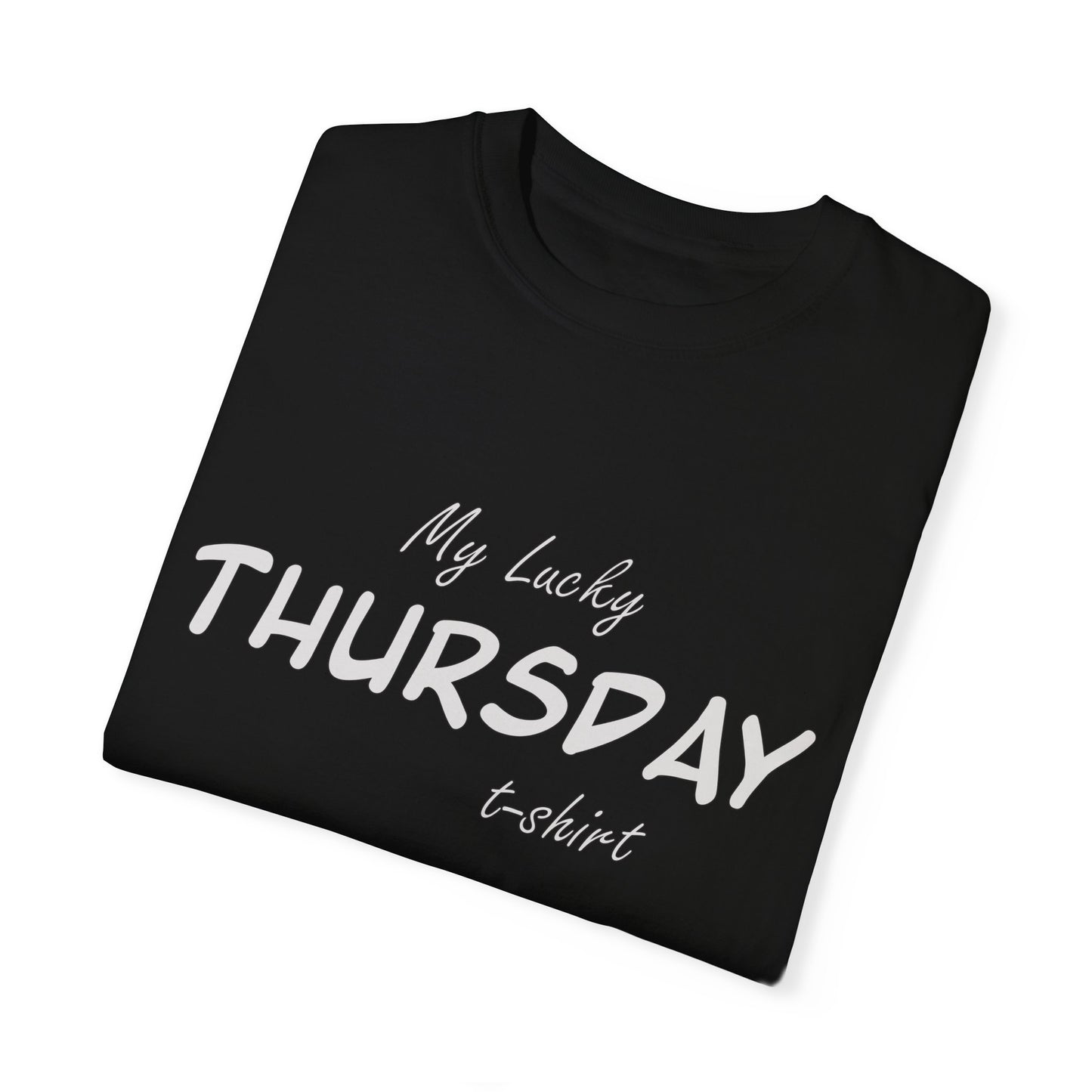 Unisex T-shirt with weekdays design