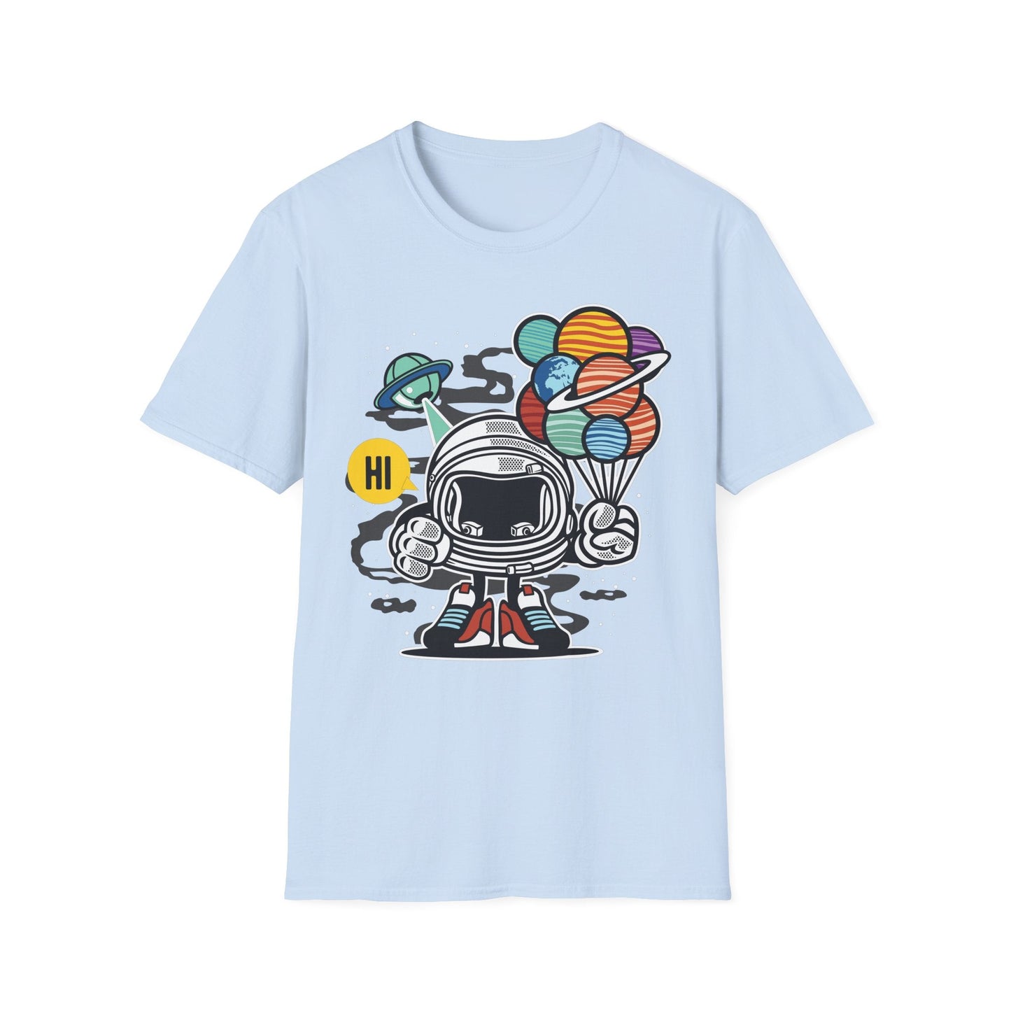 Cartoon T Shirt Animation Tee Funny Graphic Tee Gildan Softstyle 64000 Unisex Comfort