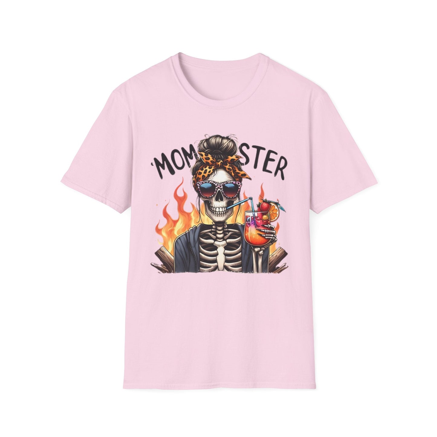 Skull Graphic Unisex Cotton T-shirt with Skeleton Artwork Design 13