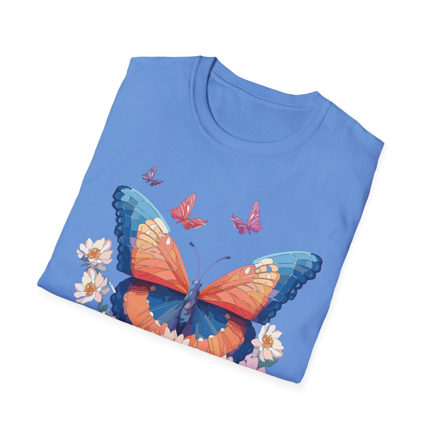 Monarch Butterfly Unisex Softstyle Tee Gildan 64000 Lightweight Breathable 100 Cotton Tee