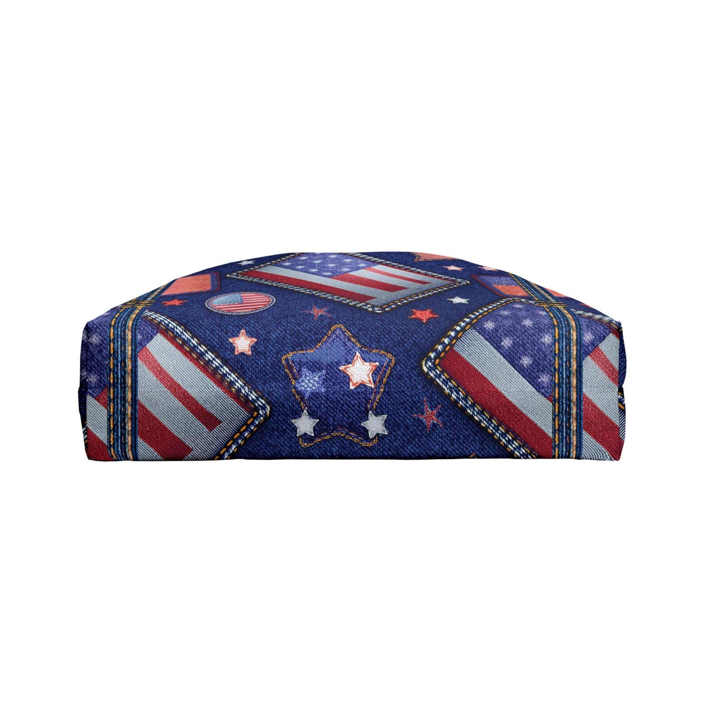 4th of July Denim Color Imitation Print Unisex  Yoga Bag  Spun Poly 24x13 Canvas Bag 59