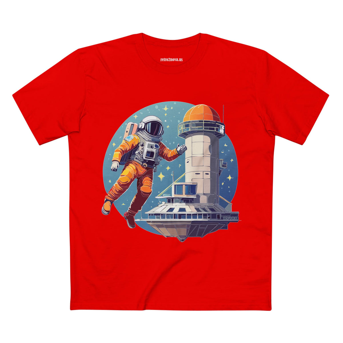 Cosmos Astronaut Graphic Tee Staple Unisex 100 Cotton Tee Shirt - CS-11