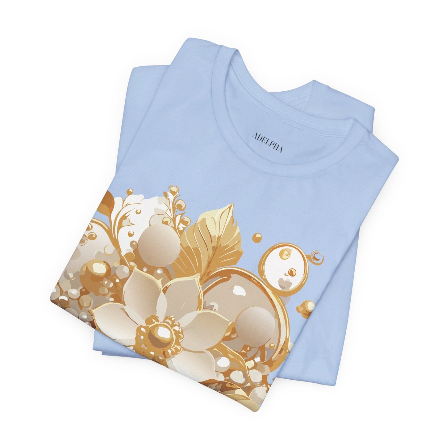 Jewelry Graphic Unisex 100 Cotton Vintage Treasure Art T-Shirt 22