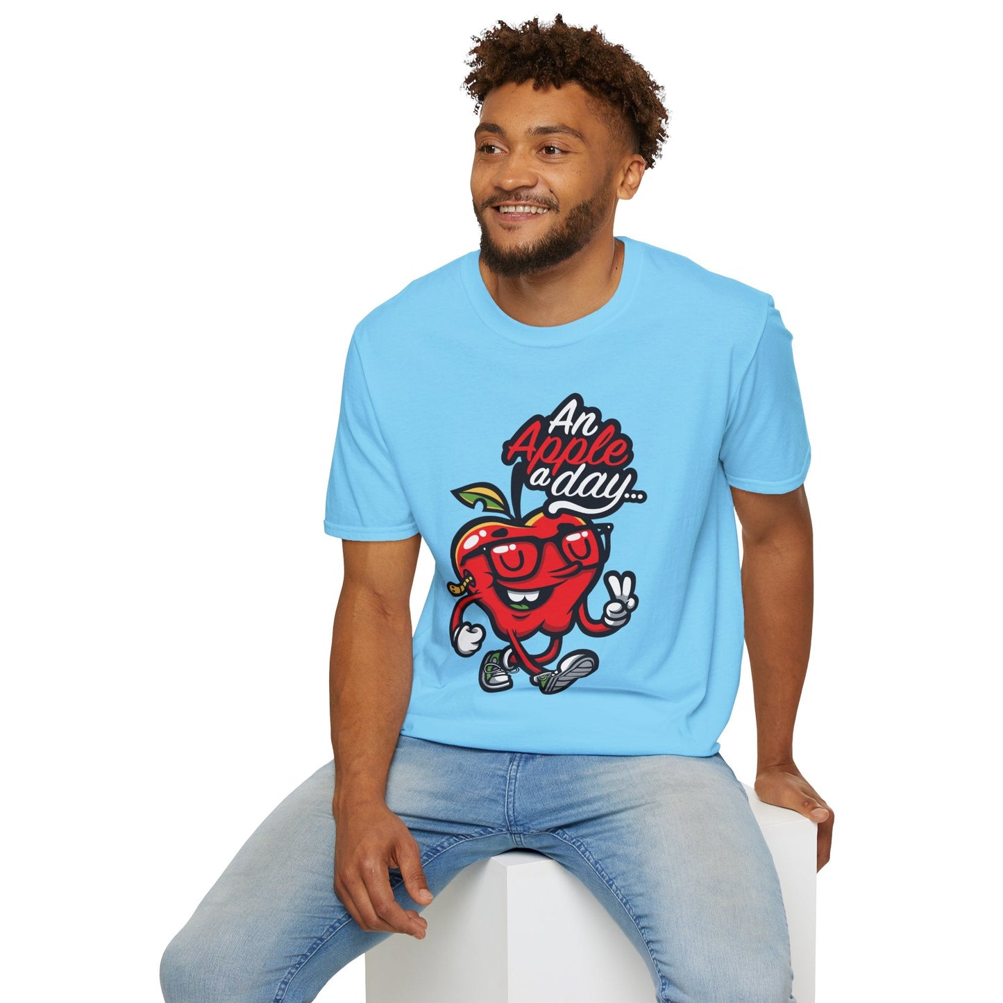 Cartoon T Shirt Animation Tee Funny Tee Unisex Softstyle Cotton Shirt Gildan Softstyle 64000