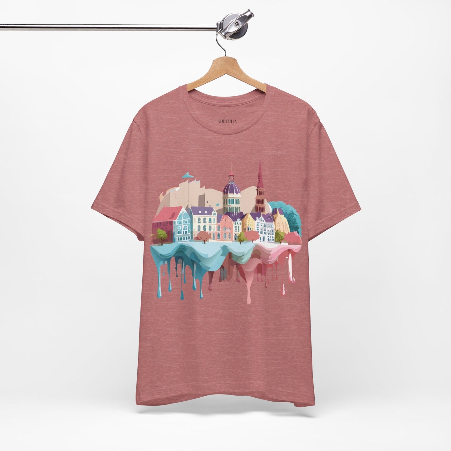 Germany Graphic Tee Unisex Short Sleeve Shirt With Vintage Artwork By Adelpha Premium