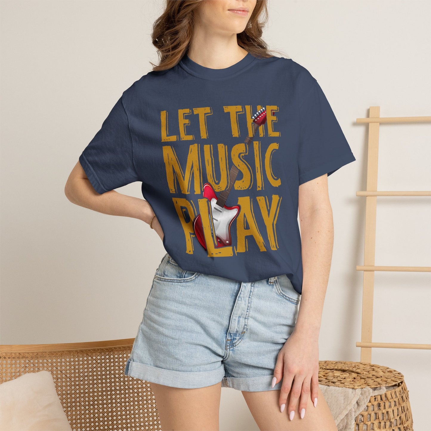 Music Graphic Design Unisex Cotton T-shirt 002