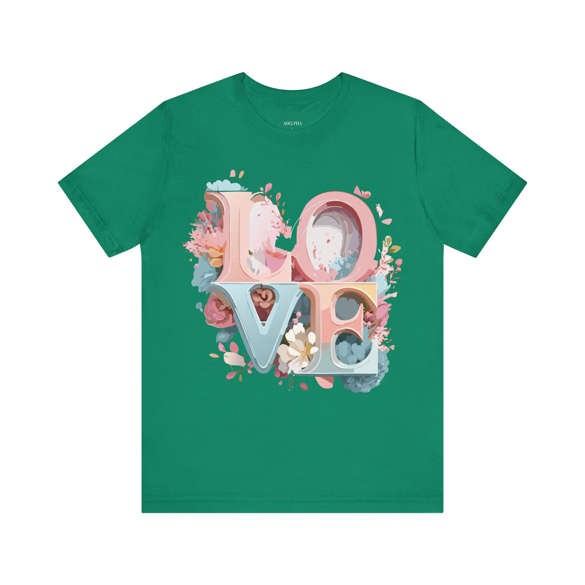 Valentine's Day  Graphic Unisex Cotton Bella+Canvas Tee with Art Design n201