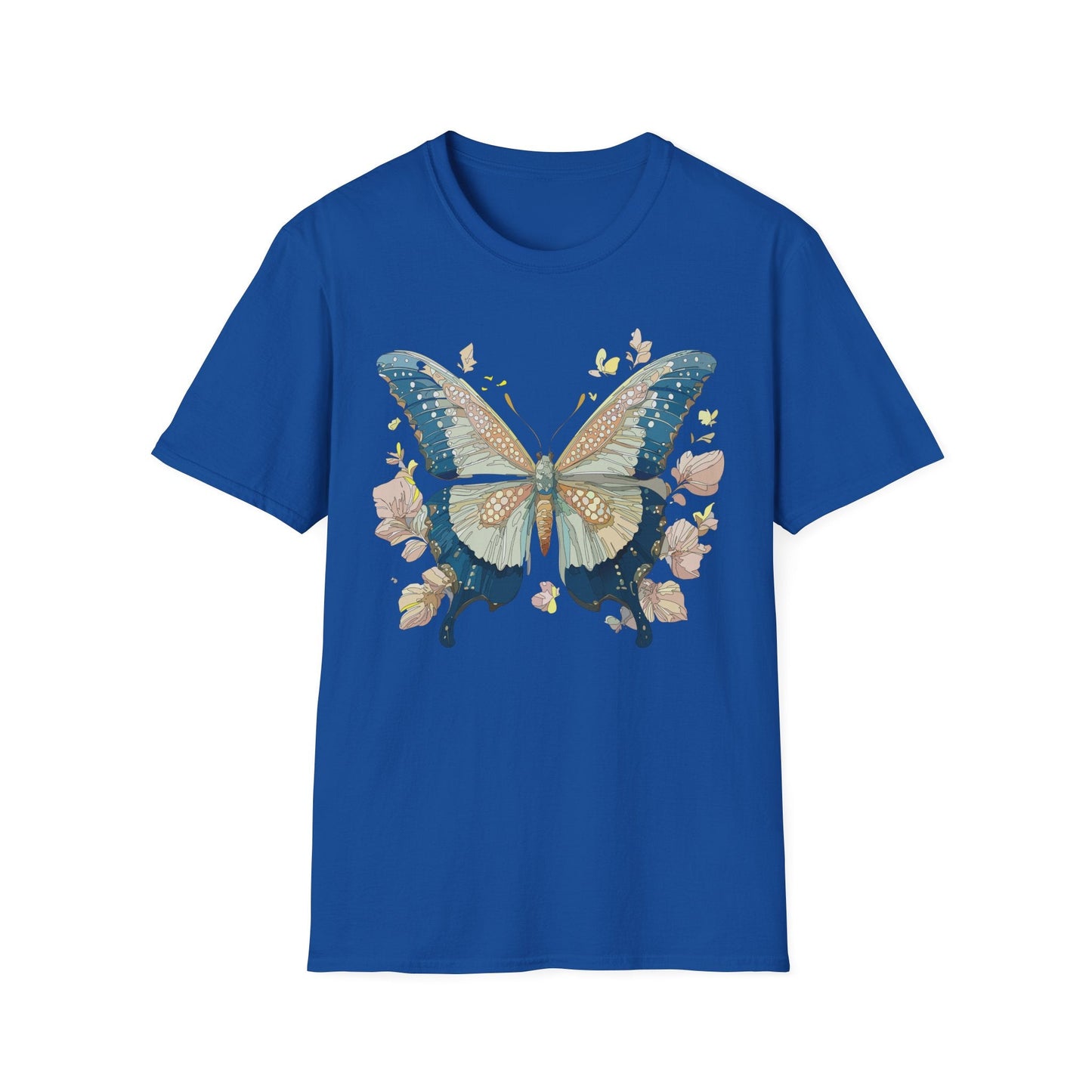 Butterfly Shirt Unisex T Shirt Monarch Butterfly Softstyle Gildan 100 Cotton Tee
