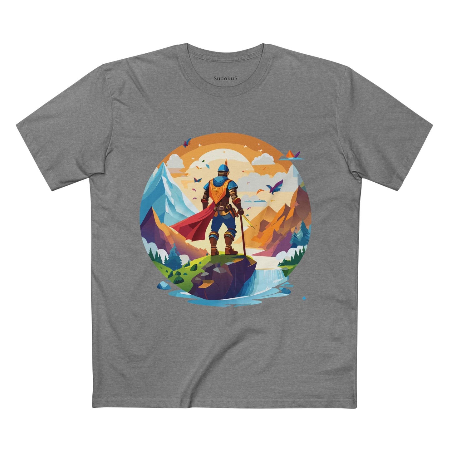 Adventures Graphic Unisex 100 Cotton Staple Tee 8
