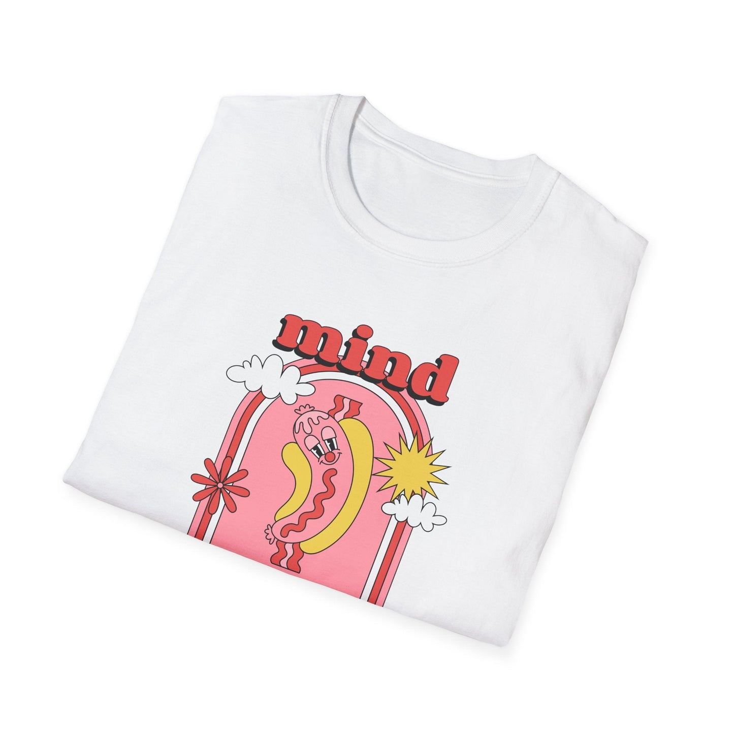 Funny Food T Shirt Unisex Softstyle Gildan 64000 100 Percent Ring Spun Cotton Lightweight Comfort