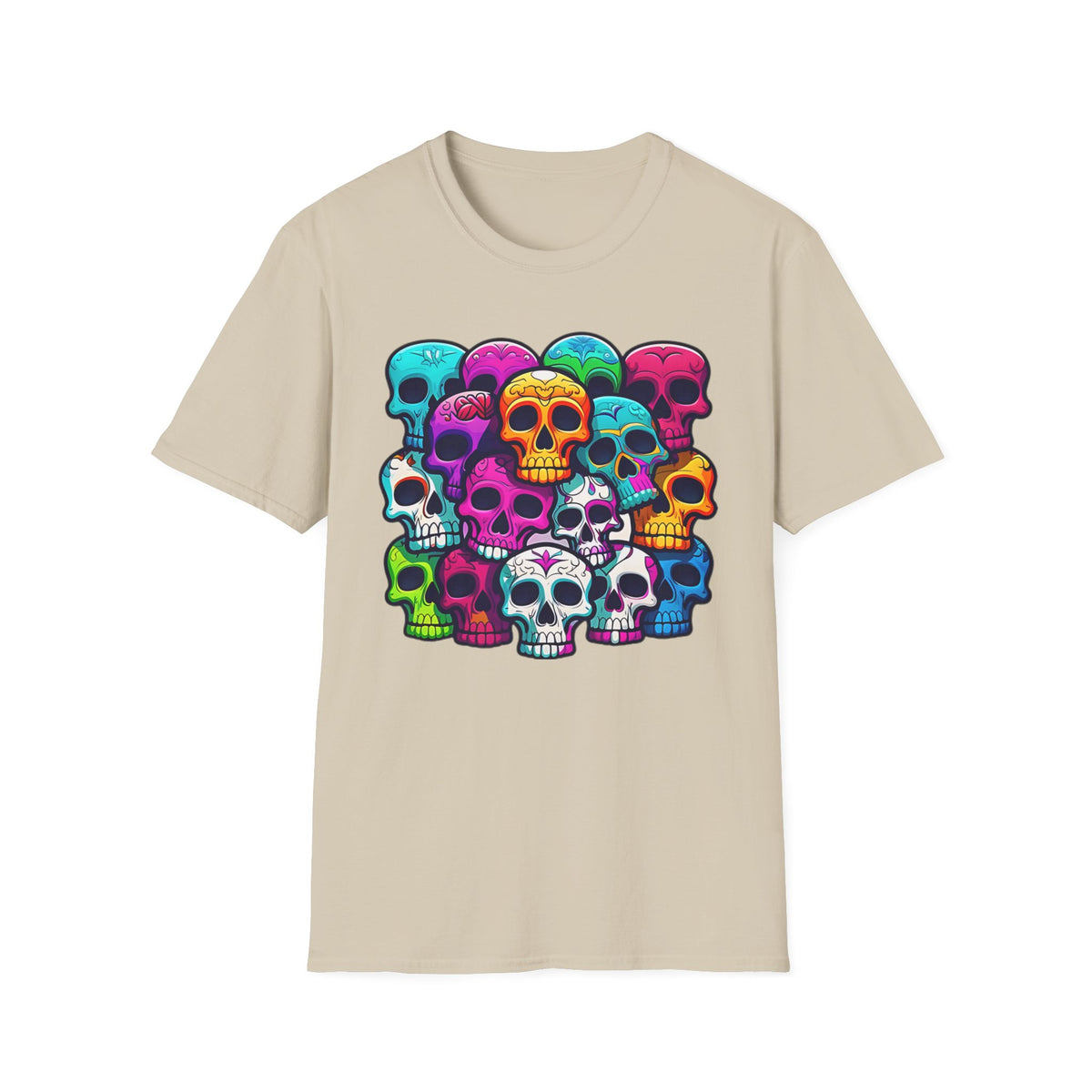 Skull Skeleton Graphic Tee Gildan Unisex 100 Cotton Tee Shirt c40