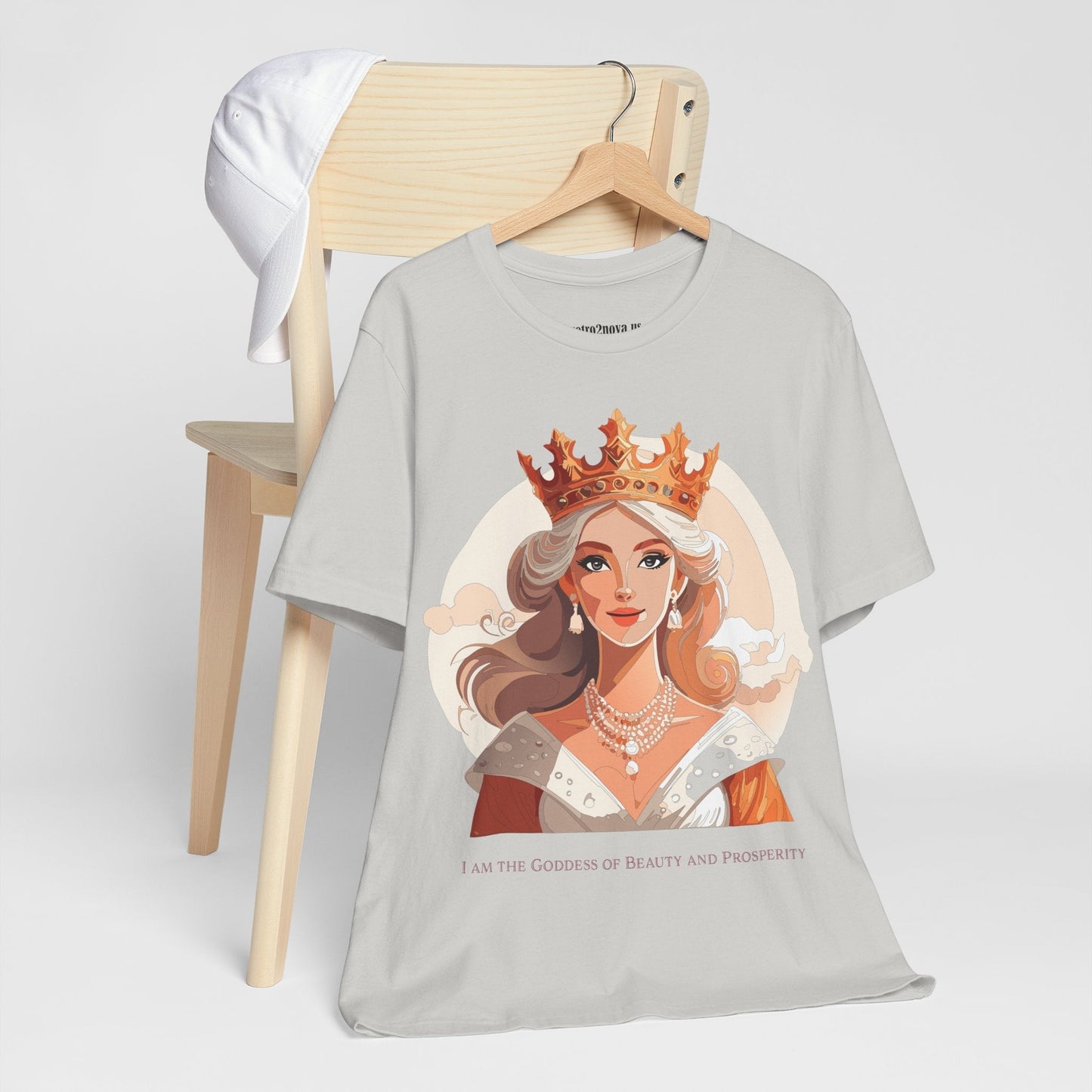 Goddess Graphic Tee Unisex Cotton Short Sleeve With Original Artwork By Retro2Nova