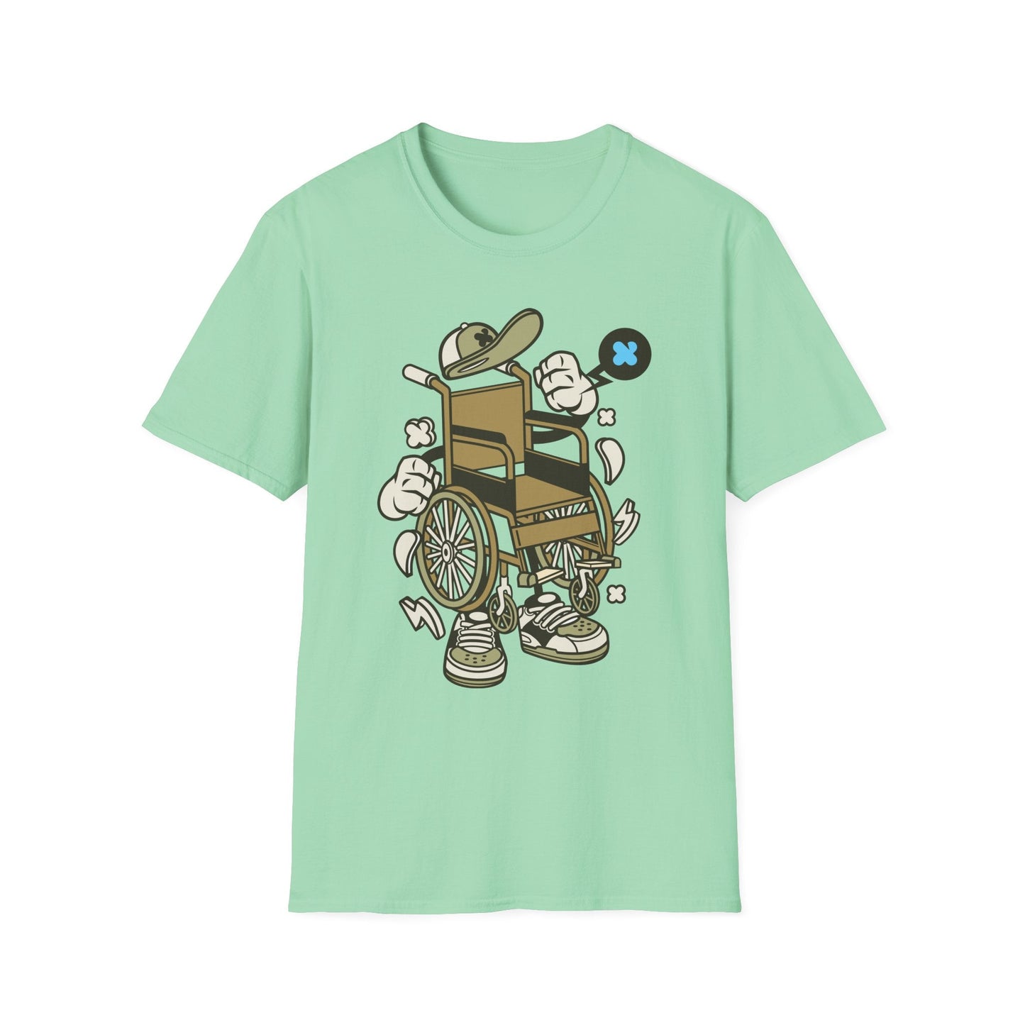 Cartoon T Shirt Animation Artwork Unisex Softstyle Tee 100 Percent Cotton Premium Graphic Tee