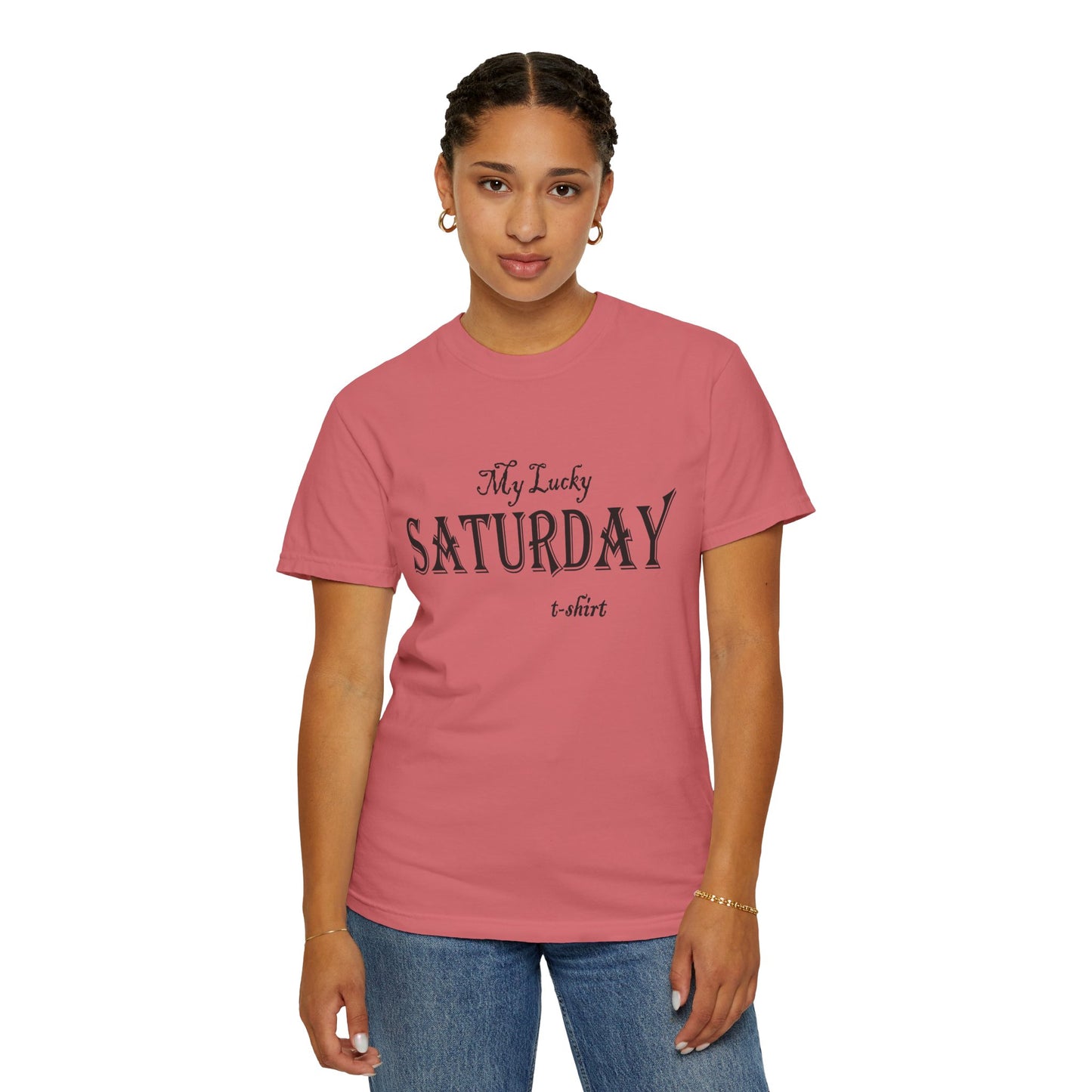 Unisex T-shirt with weekdays design