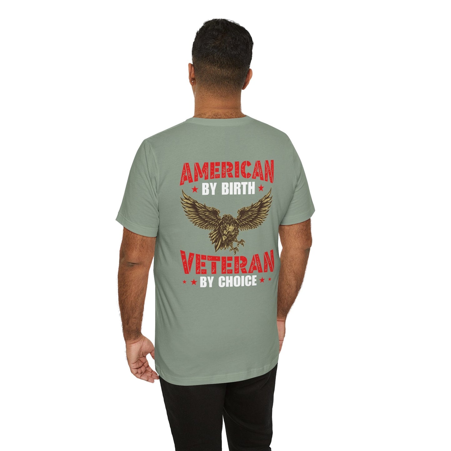 Army Veteran Patriotic Graphic Design Unisex Cotton T-Shirt v23