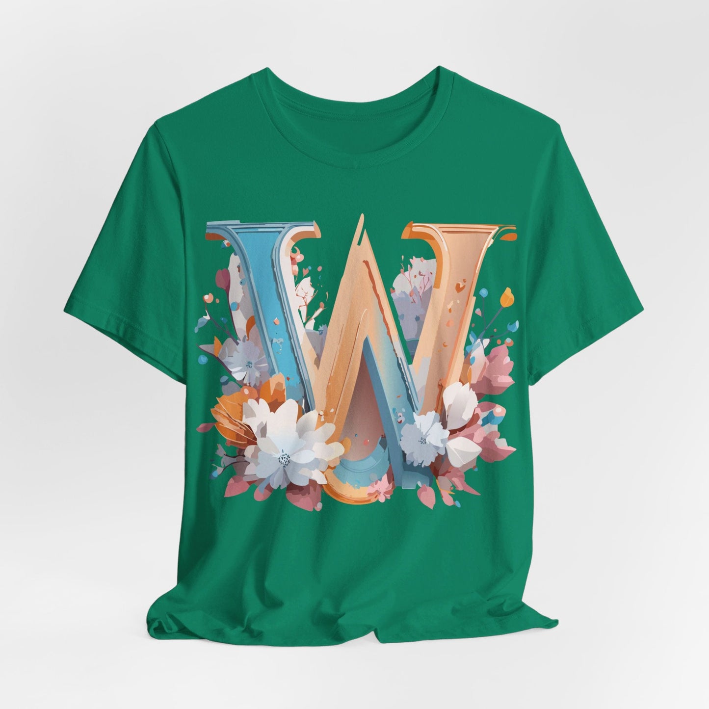 Letter W Shirt Unisex Graphic Tee By Adelpha Featuring Vintage Artwork For Everyday Casual Wear