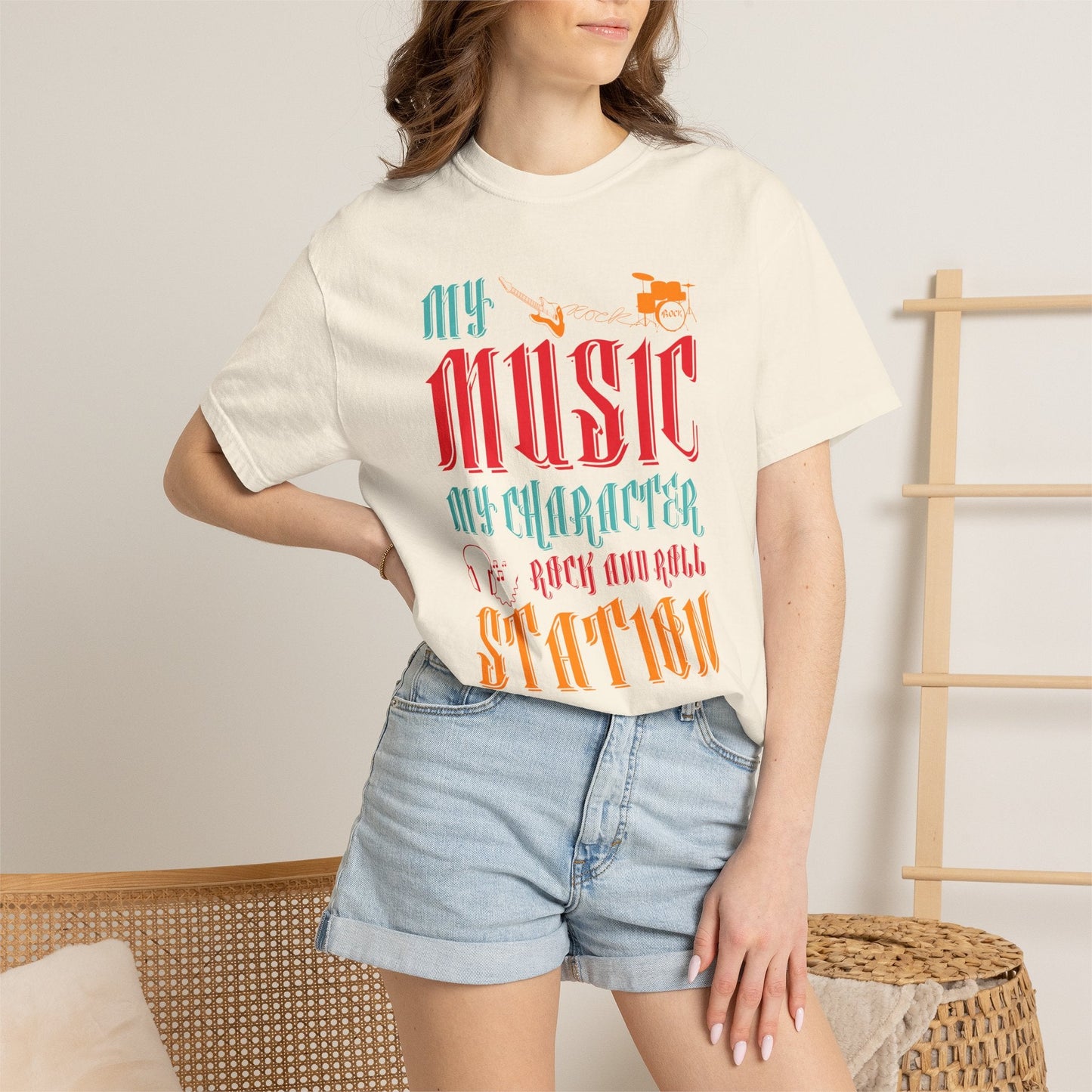 Music Graphic Design Unisex Cotton T-shirt 039