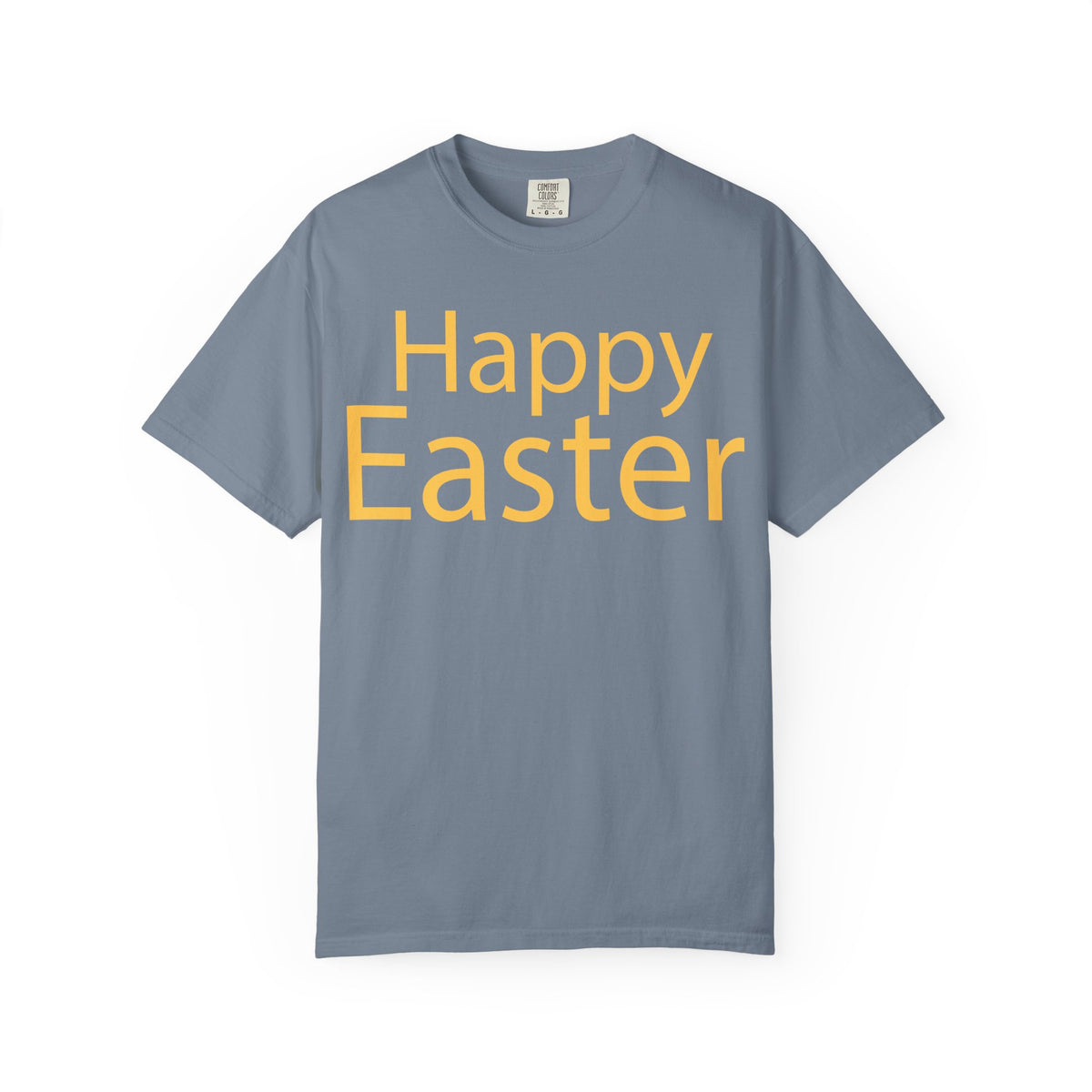 Happy Easter T-Shirt, Tee Shirt with Easter Signature, T Shirt with Easter Prints, Tee Shirt with Easter Design