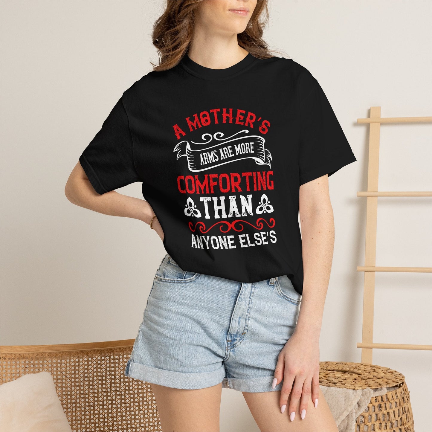 Mom T-shirt Mother Day Mama Tee Unisex Comfort Colors Garment-Dyed Cotton h57