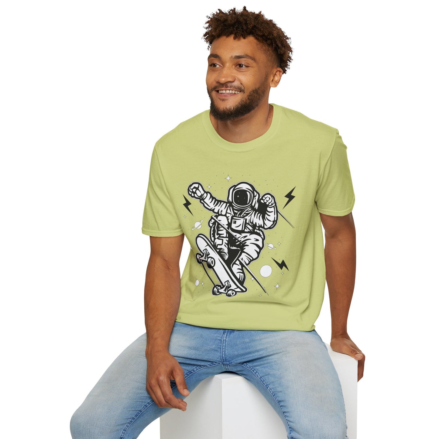Cartoon T Shirt Unisex Animation Tee Funny Graphic Tee Softstyle 64000 100 Percent Cotton