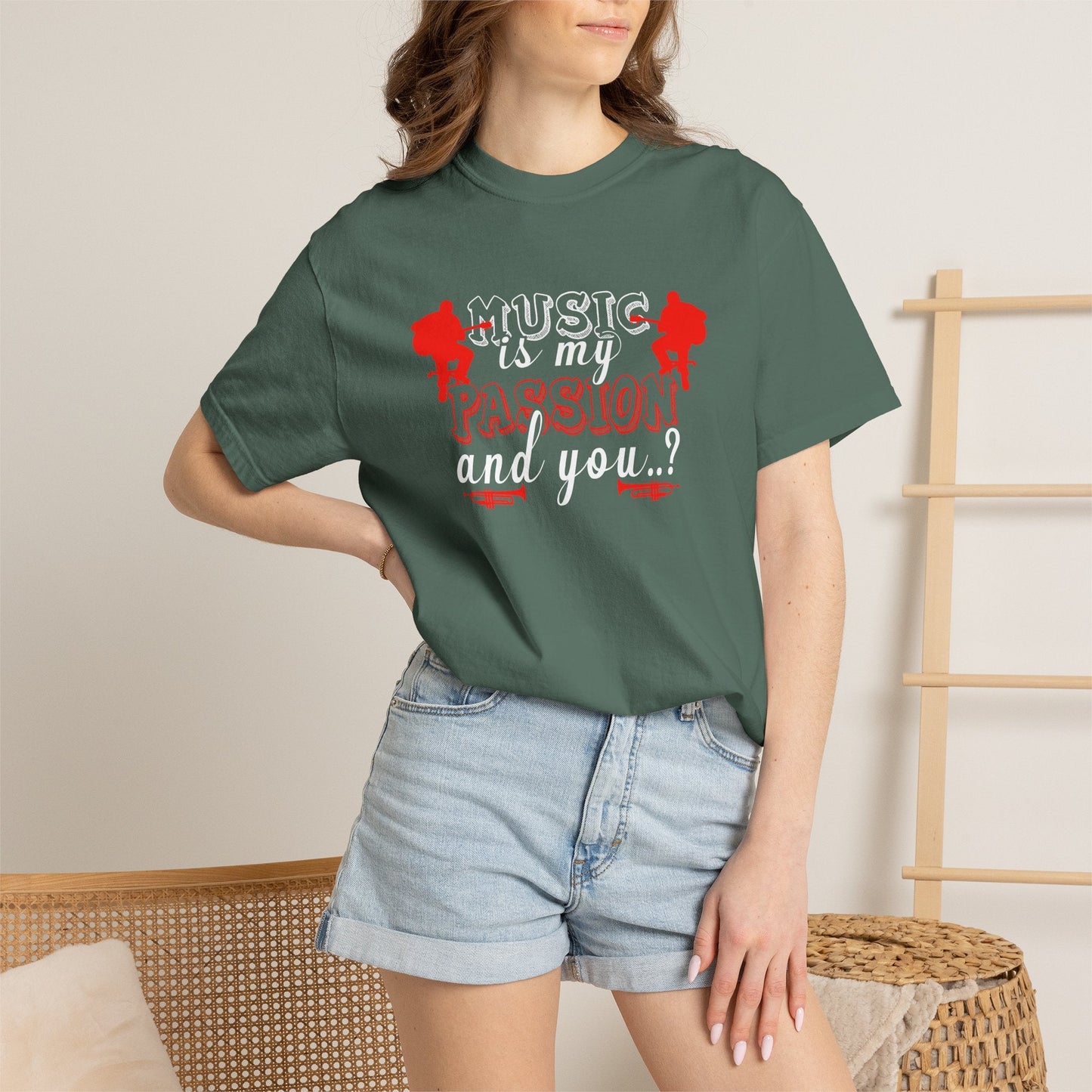 Music Graphic Design Unisex Cotton T-shirt 070