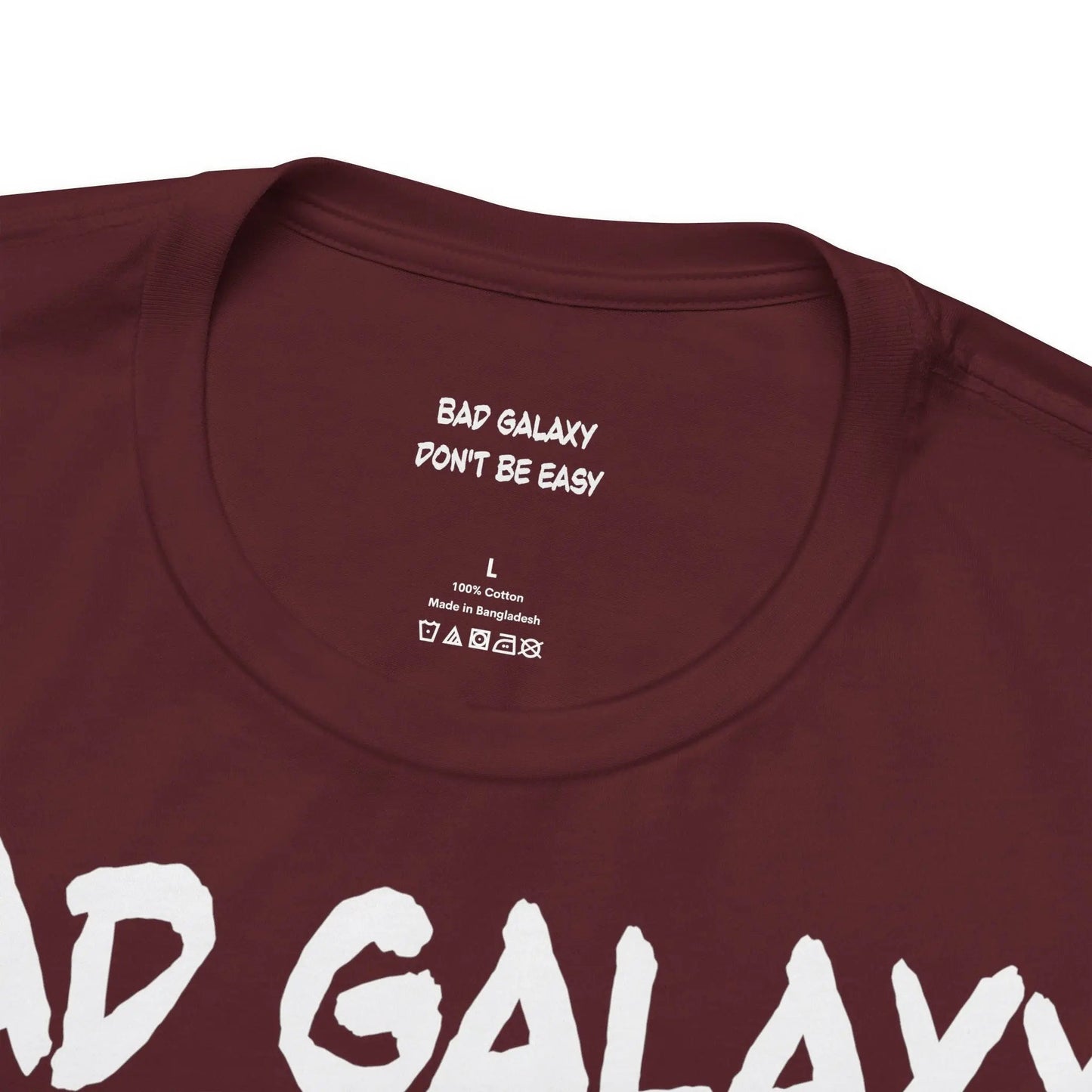 Funny Dog Tee Shirt From Bad Galaxy 100 Percent Cotton Made In USA Eco Friendly Inks