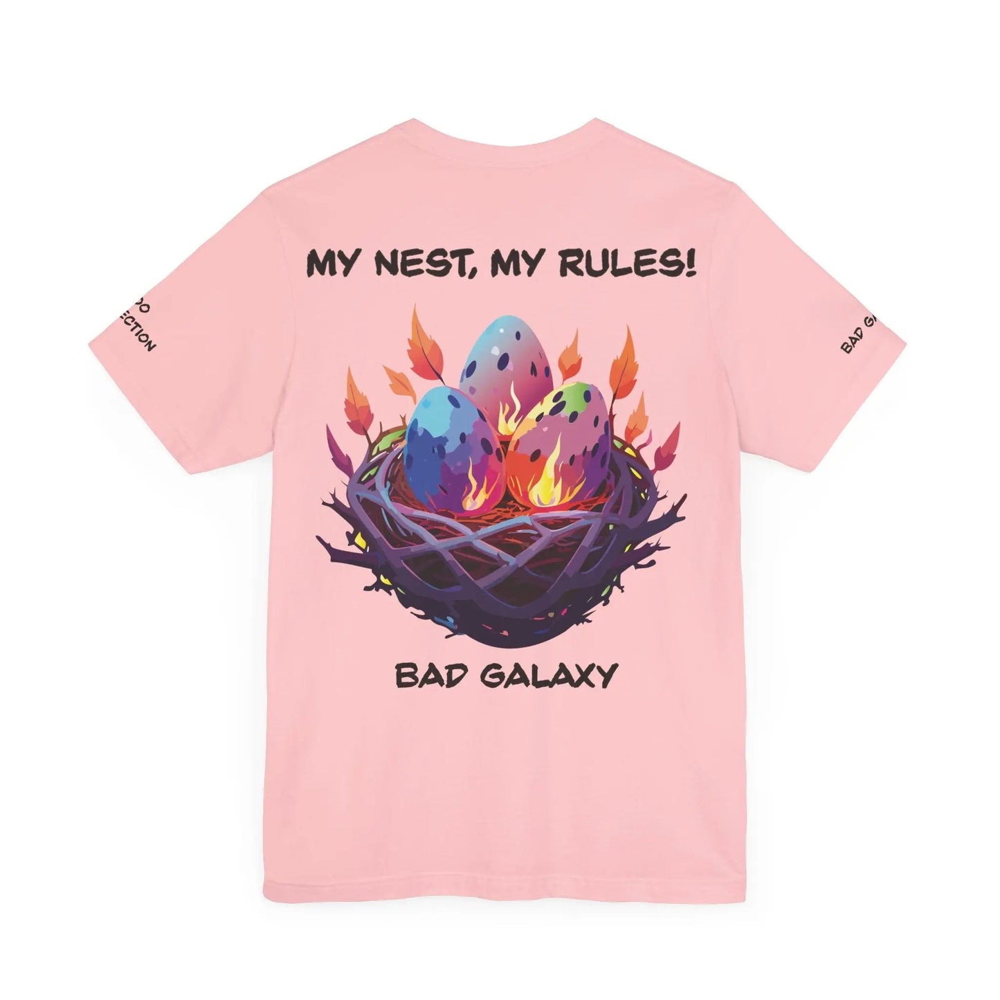 Animal T Shirt By Bad Galaxy Made To Order Cotton Tee With Eco Friendly Inks Soft Comfort Fit