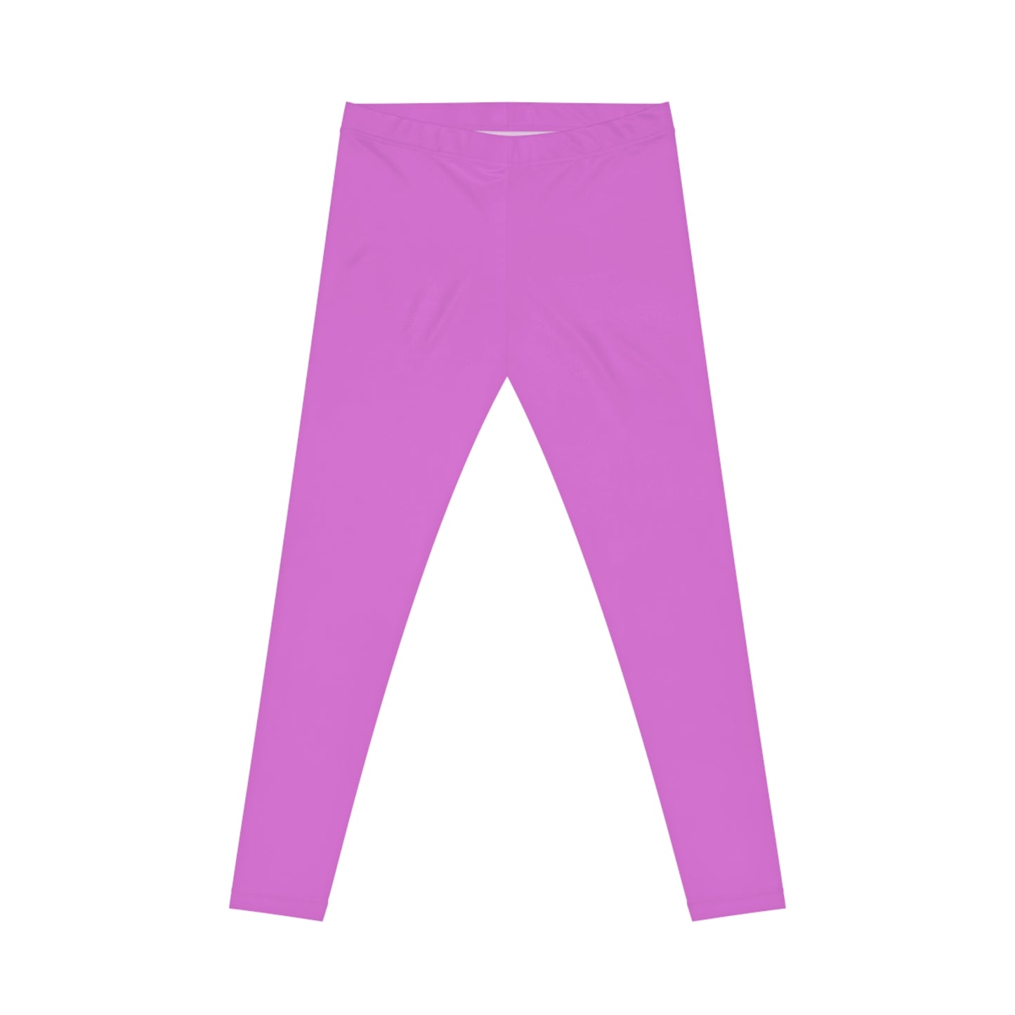 Orchid Color Women's Poly-Span Casual Leggings XS-2XL