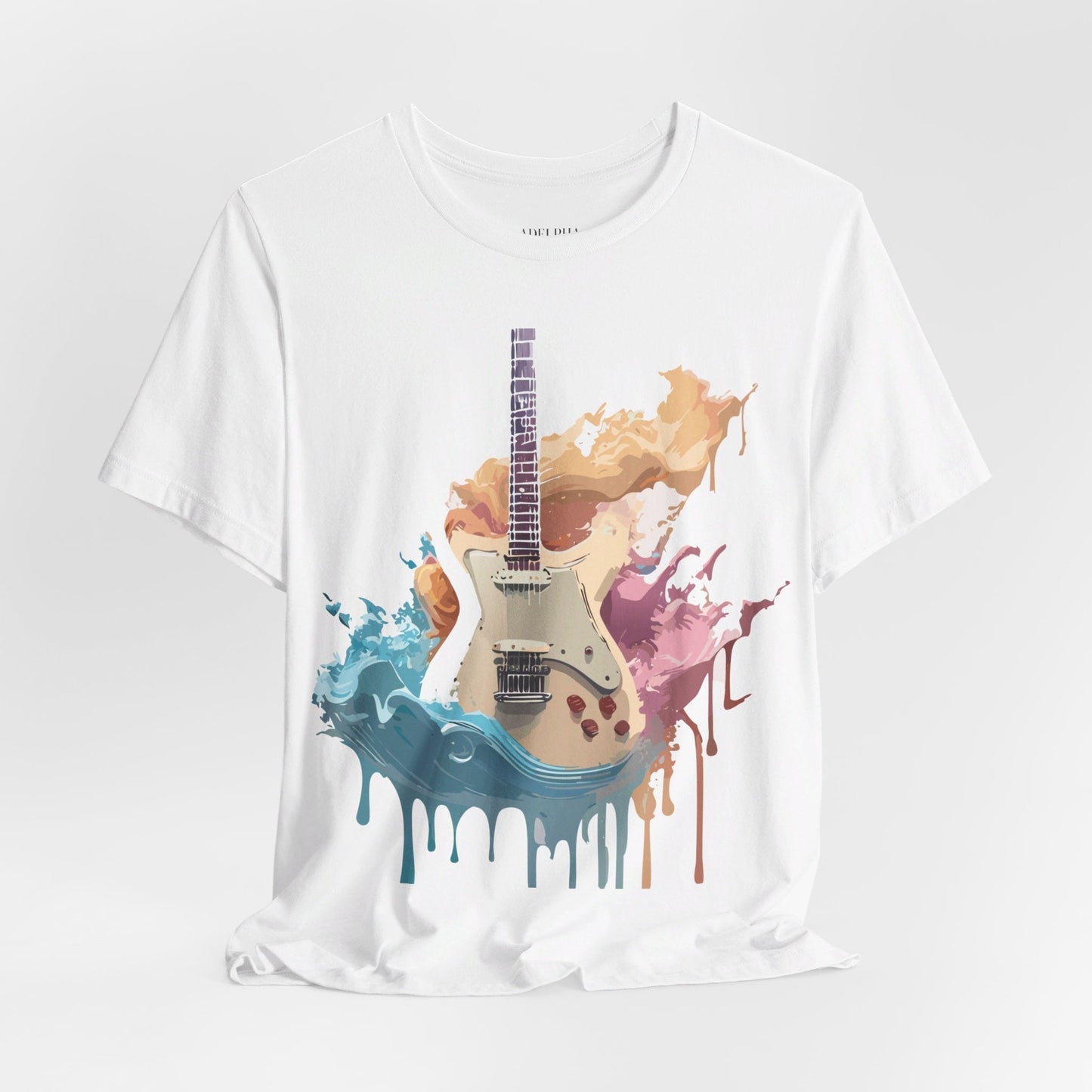 Adelpha Graphic Music T Shirt Unisex Vintage Inspired Art Tee With Original Artwork