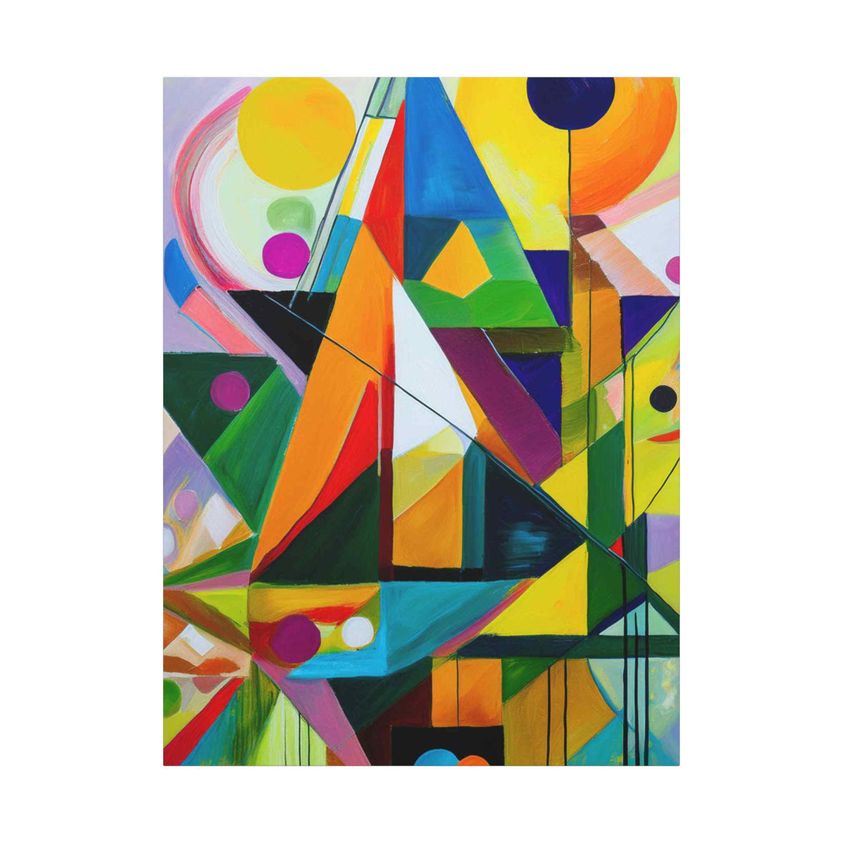 Abstract Painting Print Canvas 20x24,20x30,24x30, 24x32,24x36,30x40, 32x48,36x48,40x60 Pine-Wood Inner Frame ABS-13