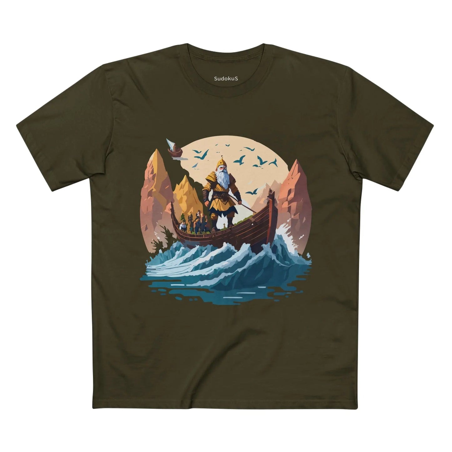 Viking Graphic Unisex 100 Cotton Staple Tee 31