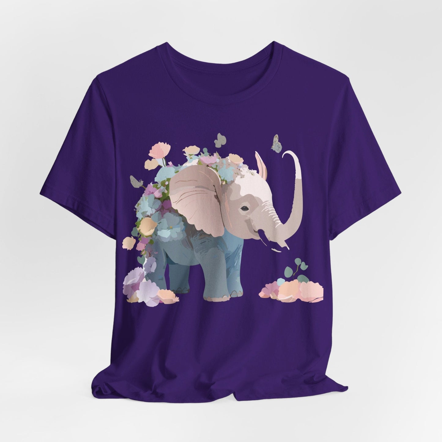 Elephant Graphic Tee Unisex Vintage Inspired Artwork Premium Adelpha Jersey Short Sleeve