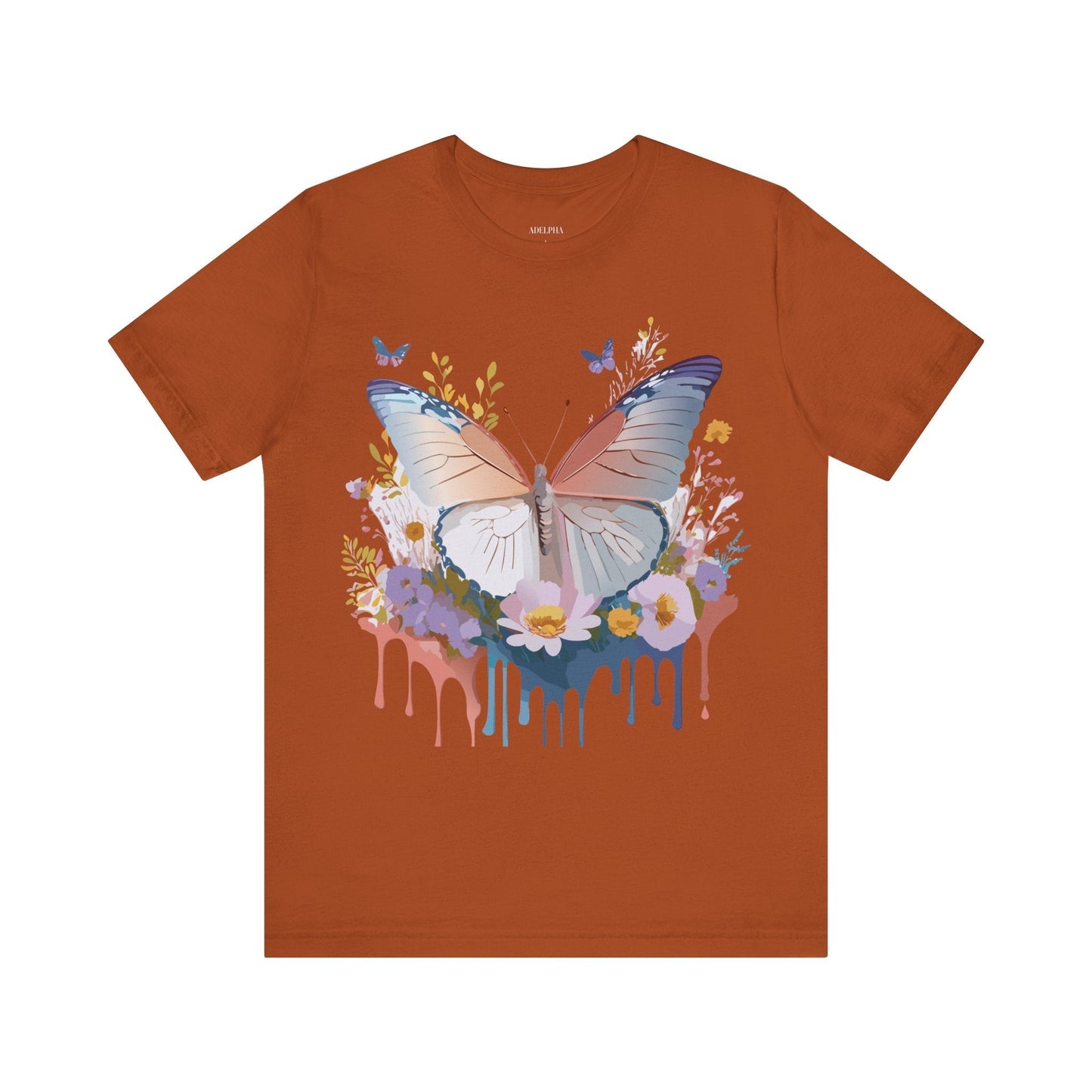Adelpha Butterfly Graphic T Shirt Unisex Vintage Inspired Short Sleeve Tee