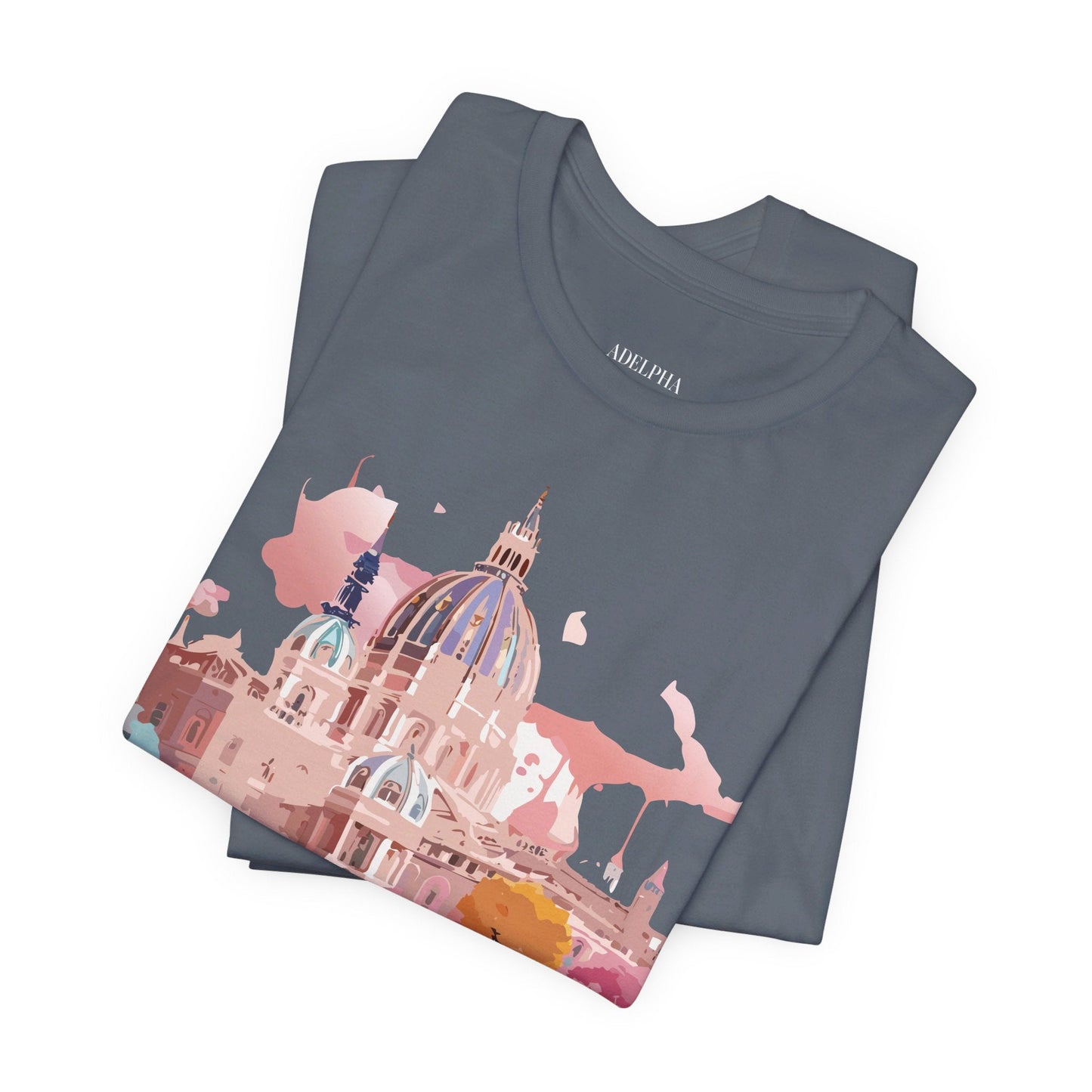 Vienna Tourist Graphic Tee Unisex Jersey Short Sleeve Vintage Inspired Artwork by Adelpha