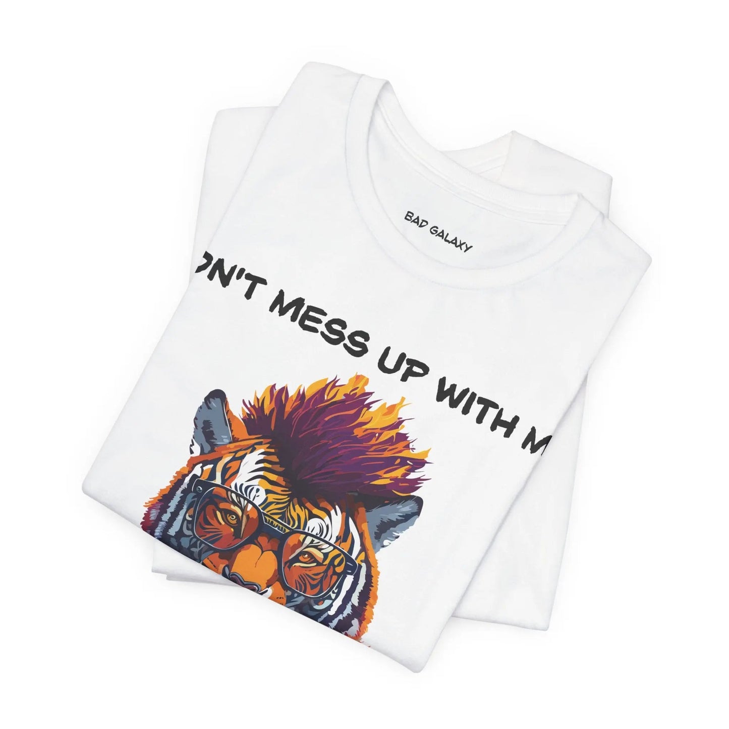 Bad Galaxy Animal T Shirt Cotton Comfort Eco Friendly Inks Printed In USA Free Shipping