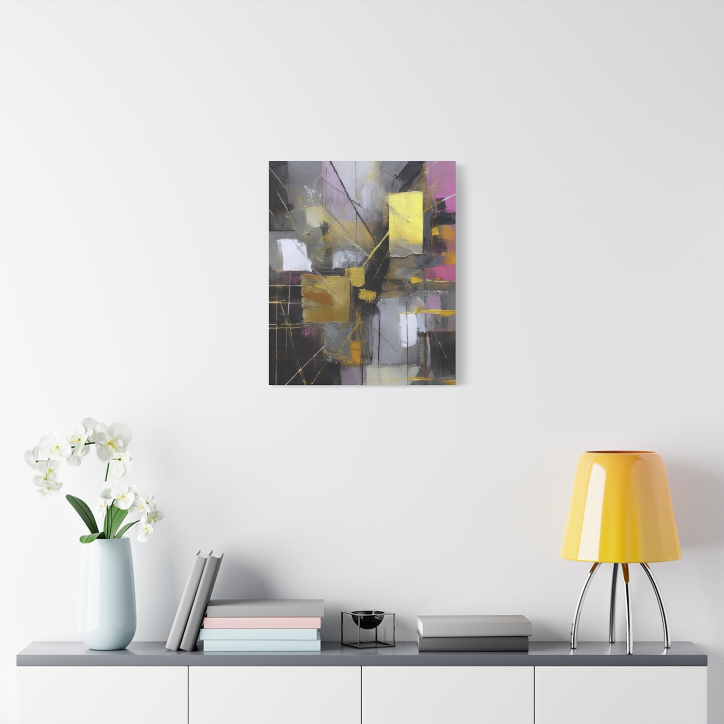 Abstract Oil Painting Print Canvas 20x24,20x30,24x30 24x32,24x36,30x40 32x48,36x48,40x60 Pine-Wood Inner Frame ABS-214