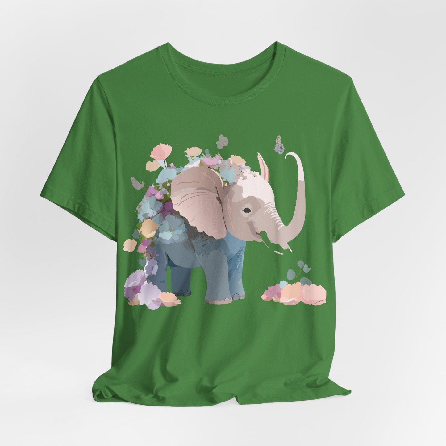 Elephant Graphic Tee Unisex Vintage Inspired Artwork Premium Adelpha Jersey Short Sleeve