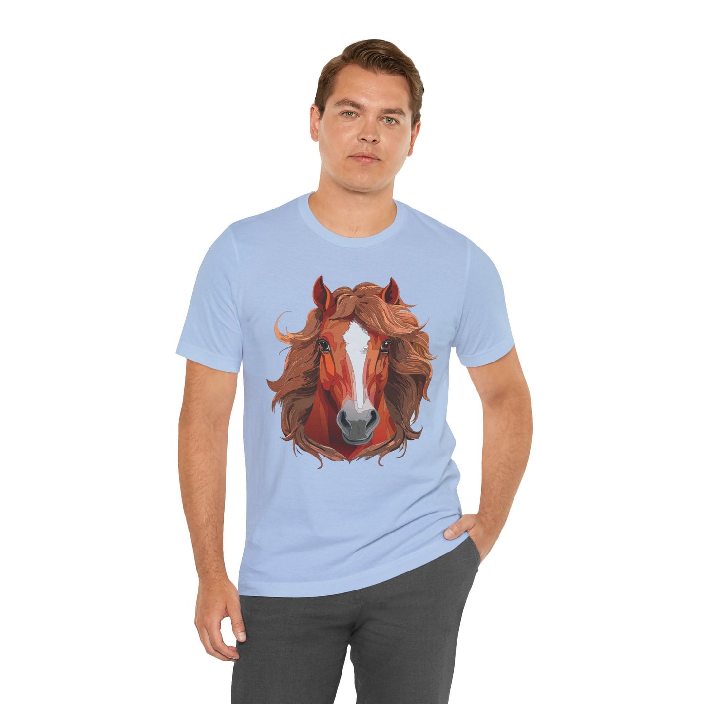 Unisex Animal Graphic Tee Shirt With Wild Animals Art Design For Everyday Casual Comfort Wear