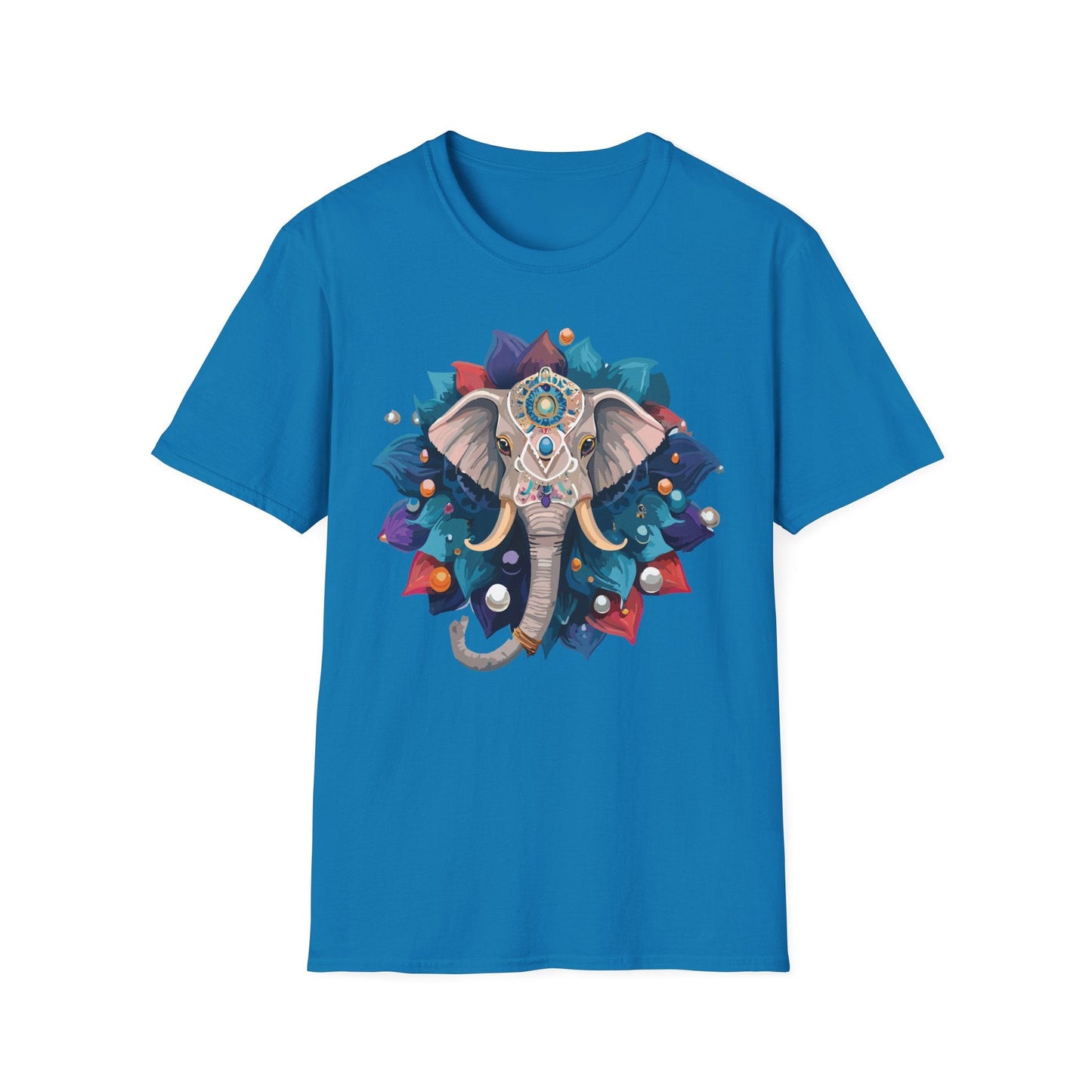 Elephant T Shirt Unisex Softstyle 64000 Short Sleeve Cotton Tee Comfortable Everyday Wear