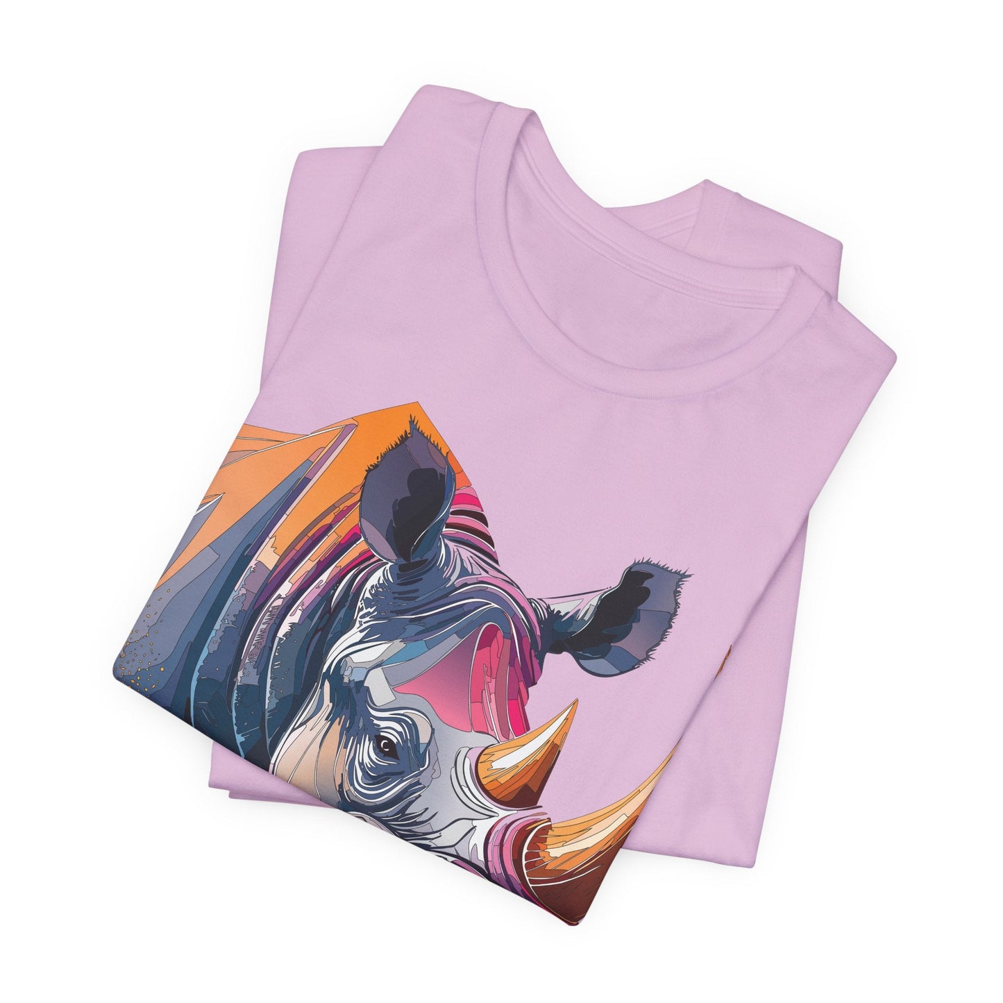 Unisex Animal Print Tee Shirt Featuring Wild Animals Art Design For Everyday Wear