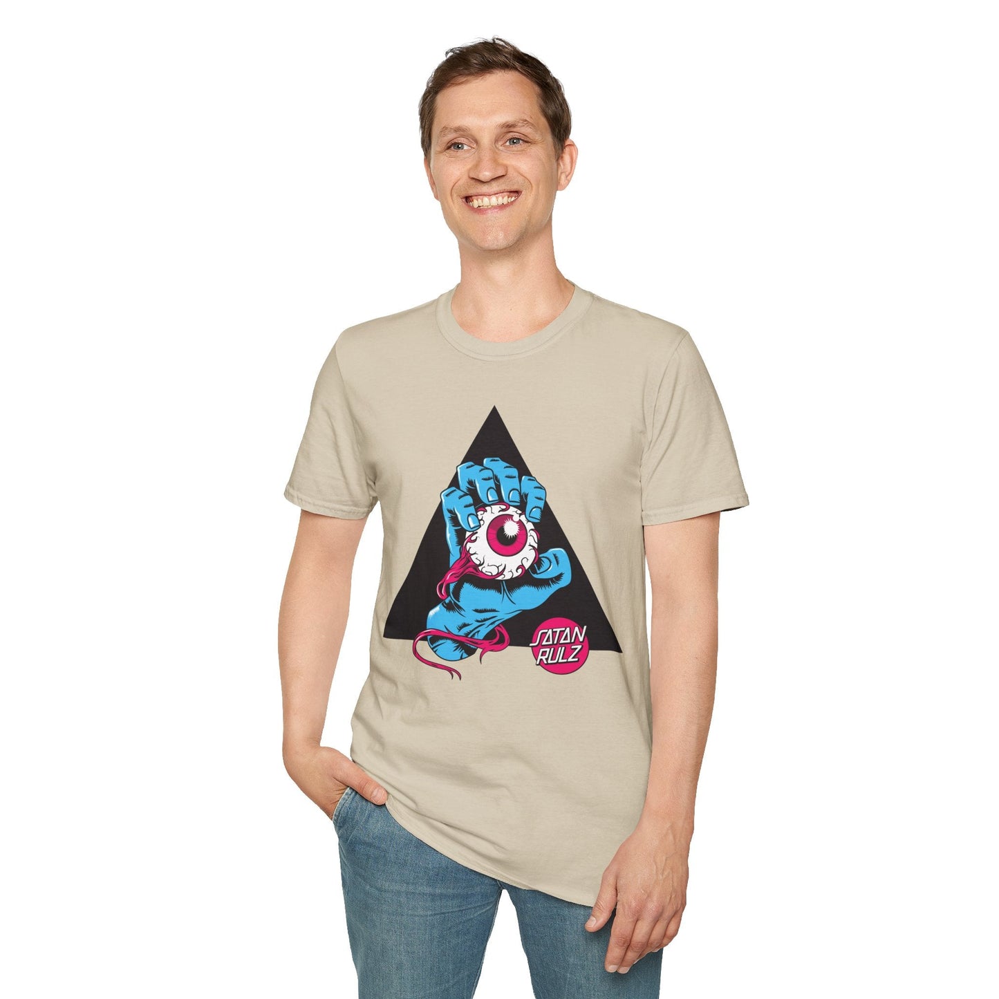 Cartoon T Shirt Unisex Animation Tee Funny Tee Gildan Softstyle 64000 100 Percent Ring Spun Cotton