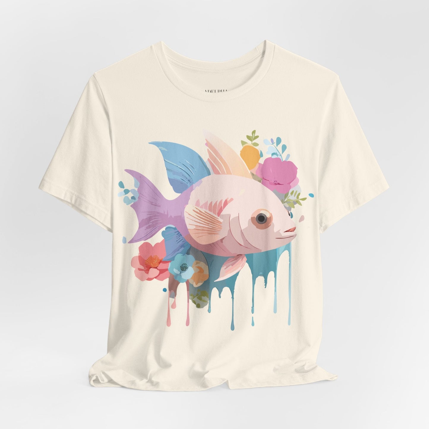 Adelpha Graphic Unisex Tee With Vintage Inspired Artwork Short Sleeve Premium Quality Cotton