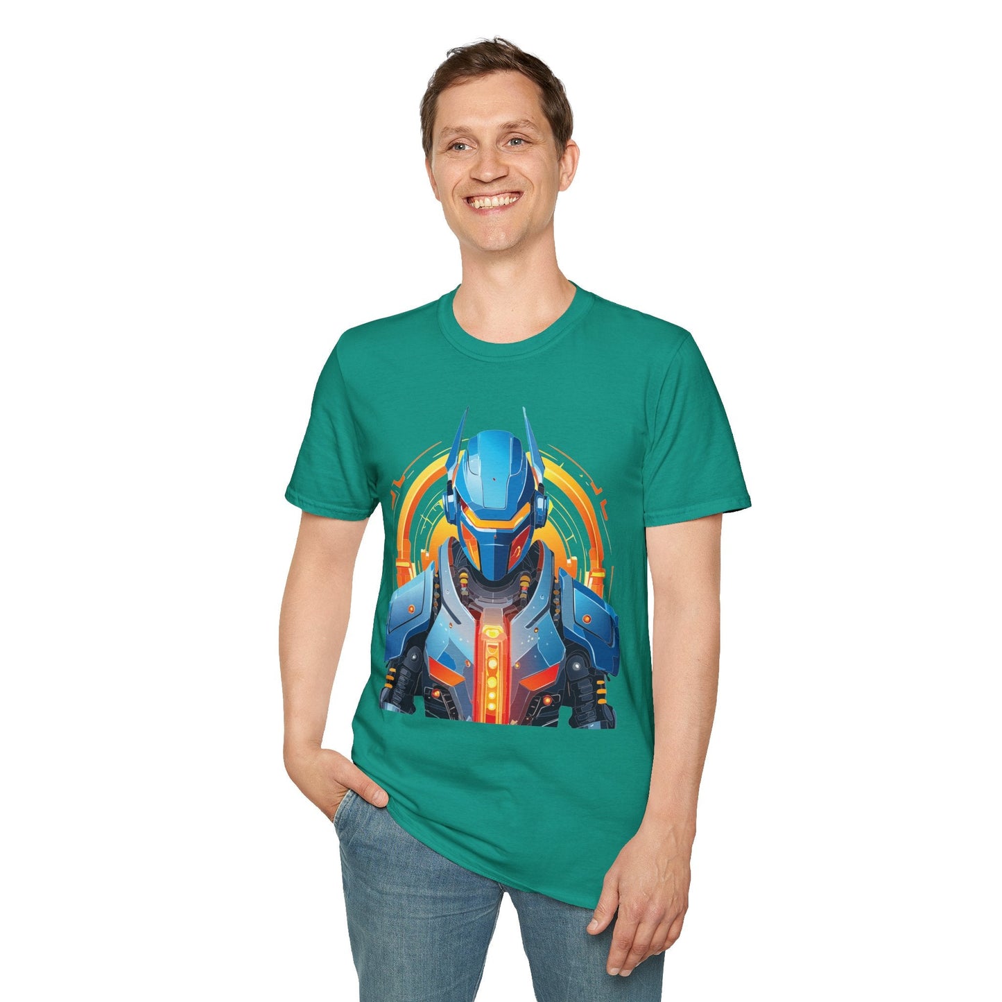 Cyborg Tee Unisex Robot Shirt Terminator Shirt Softstyle 100 Percent Ring Spun Cotton