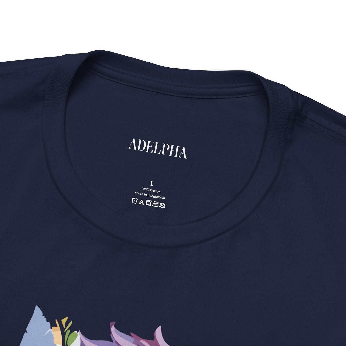 Lion Graphic Tee Unisex Short Sleeve Art Design From Adelpha Premium Vintage Inspired Tee