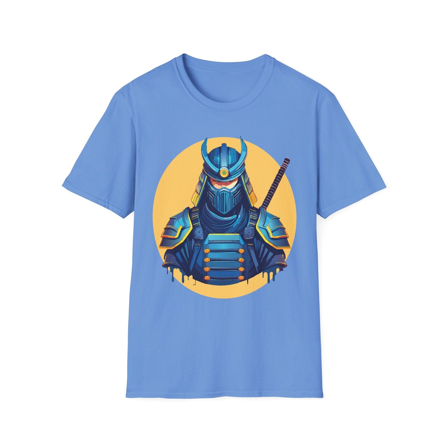 Samurai Shirt Unisex Softstyle T Shirt 100 Percent Ring Spun Cotton Tee For Everyday Comfort