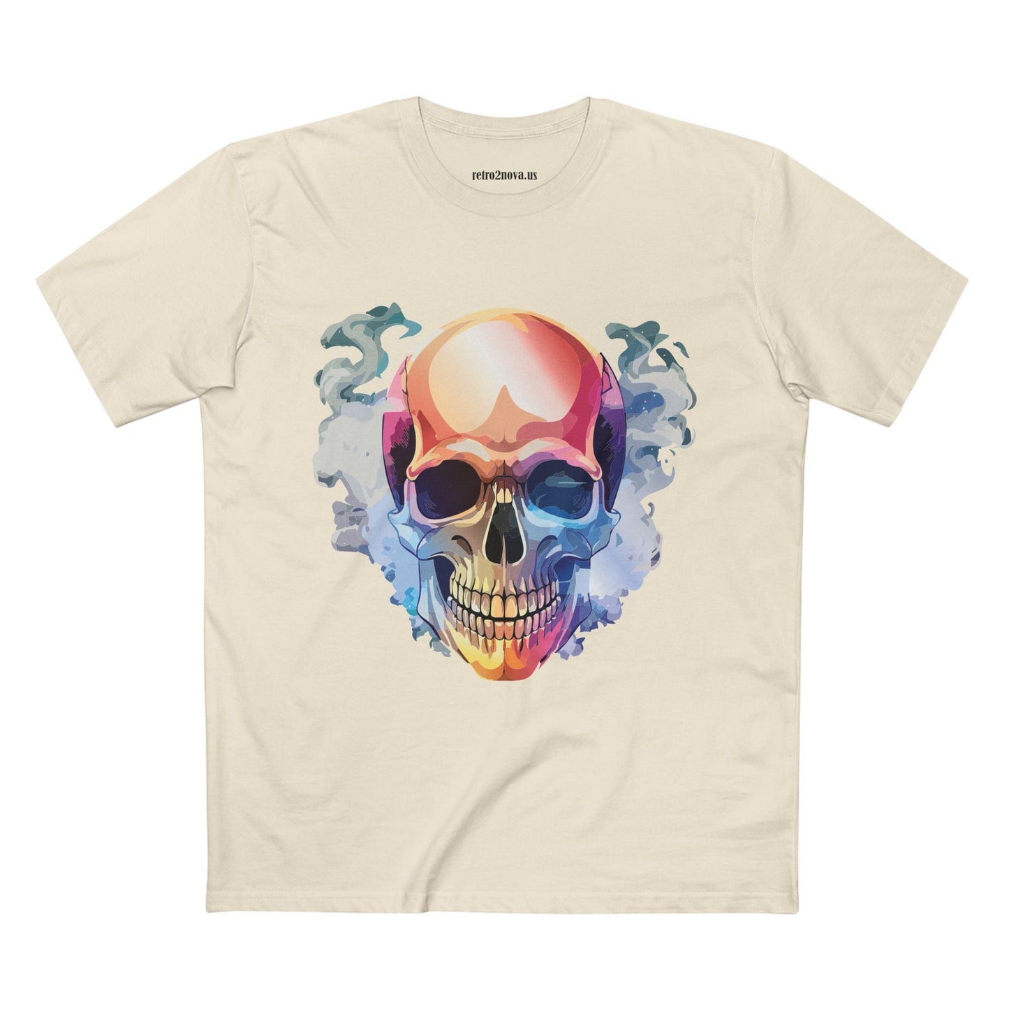 Skull Shirt Skeleton Art Tee Unisex Premium Cotton Retro2Nova From Art Collection
