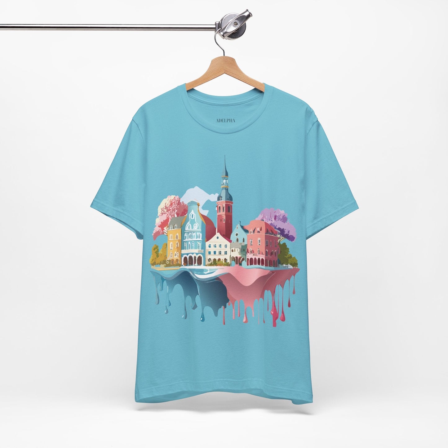 Germany Tourist Shirt Unisex Graphic Tee With Vintage Adelpha Artwork Short Sleeve