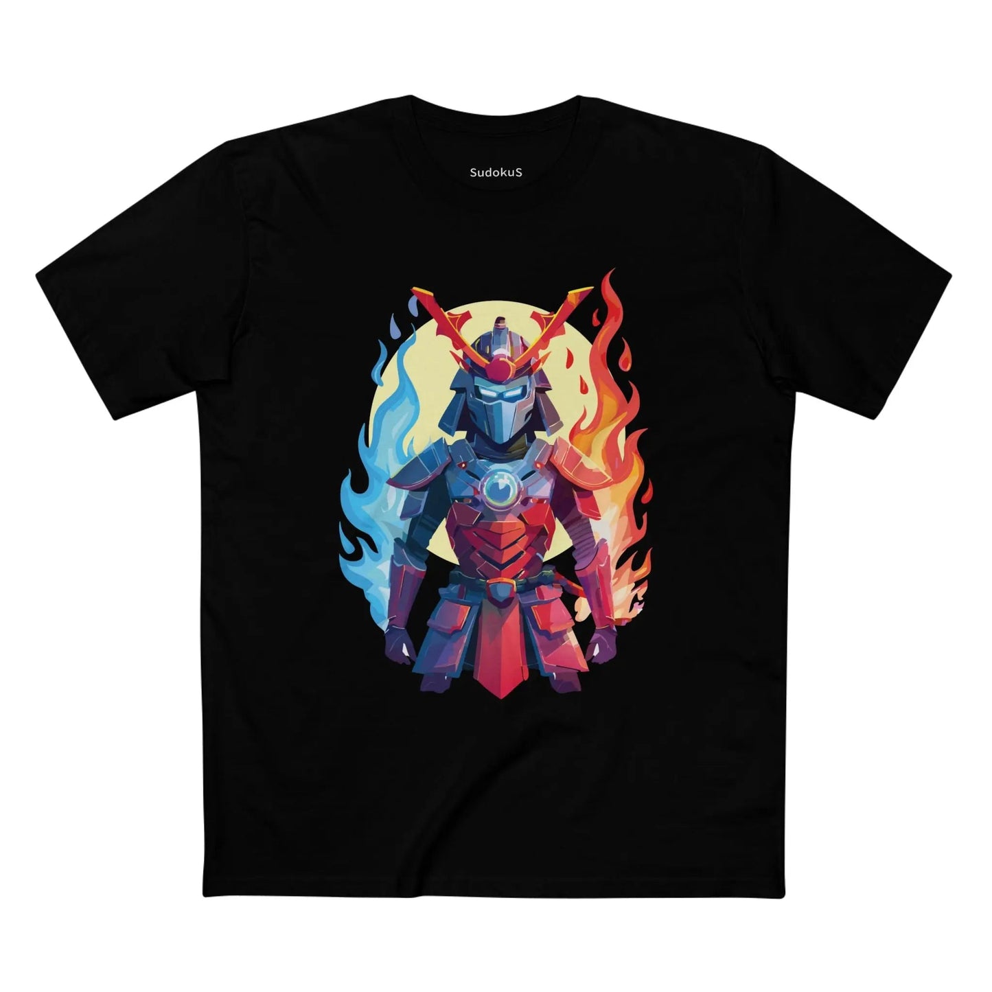 Samurai Graphic Unisex 100 Cotton Staple Tee 25